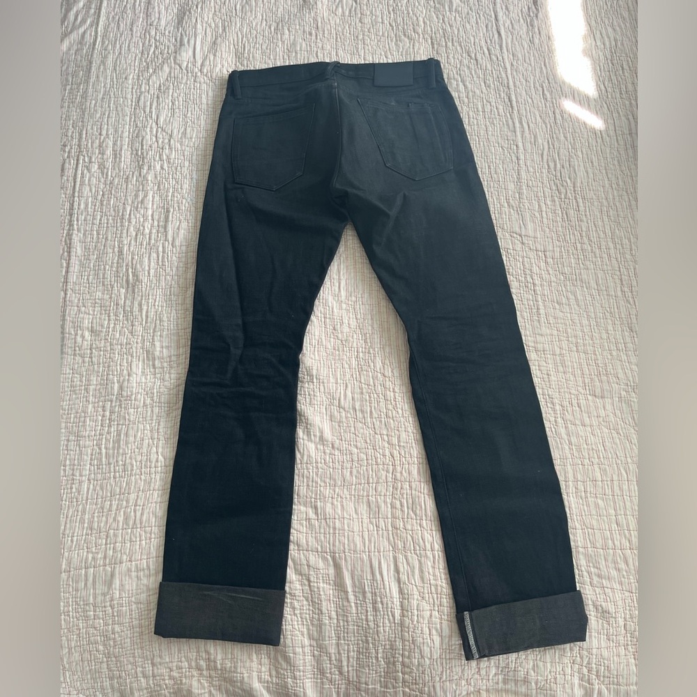 Rogue Territory Black Slim Raw denim